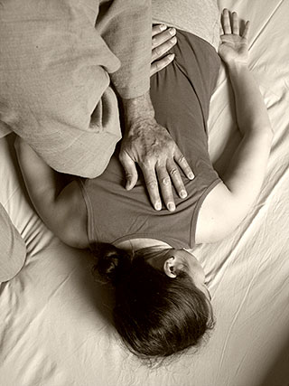 Séance de Shiatsu sur futon à Paris